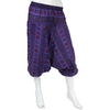 Loose Print Ali Baba Trousers-Siesta Crafts