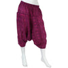 Loose Print Ali Baba Trousers-Siesta Crafts