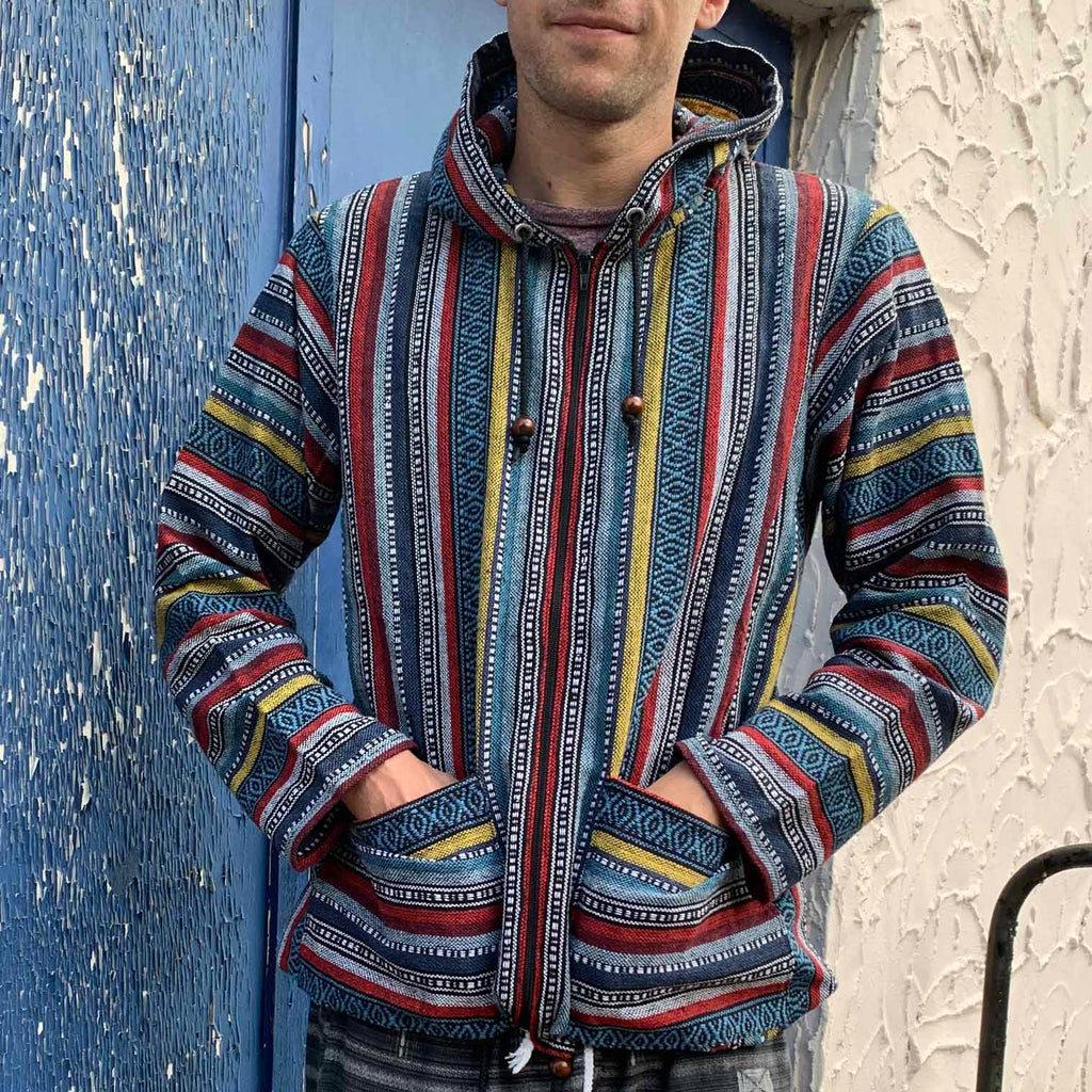 Thai Weave Hoodie-Siesta Crafts