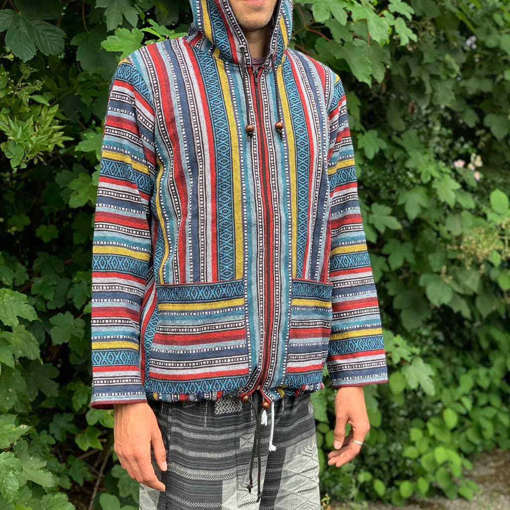 Thai Weave Hoodie-Siesta Crafts
