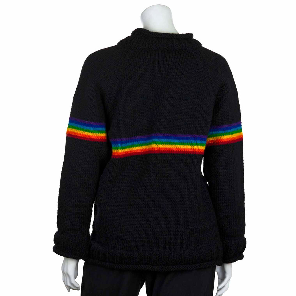 Rainbow Stripe Jumper-Siesta Crafts