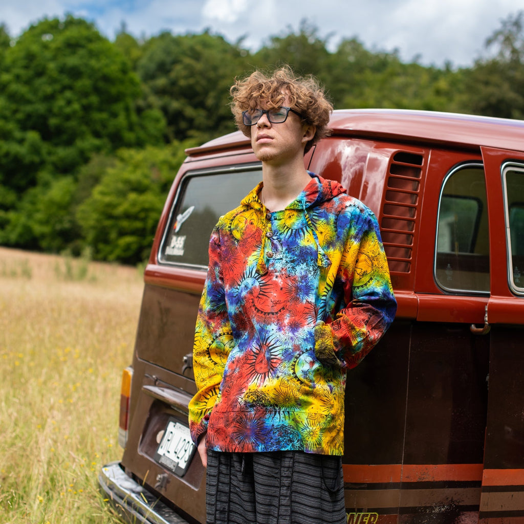 Sun and Moon Hooded Smock-Siesta Crafts