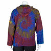 Tie Dye Button Hoodie-Siesta Crafts