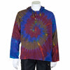 Tie Dye Button Hoodie-Siesta Crafts