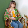 Kantha Fringed Jacket-Siesta Crafts