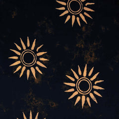 Black Sun Button Skirt-Siesta Crafts