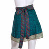 Recycled Sari Mini Wrap Skirt-Siesta Crafts