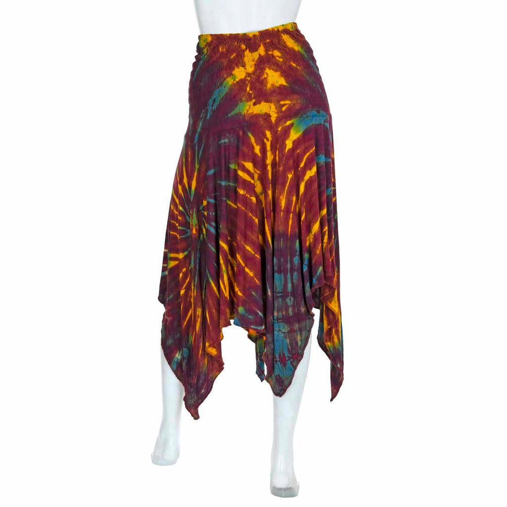 Tie Dye Festival Pixie Dress Skirt-Siesta Crafts