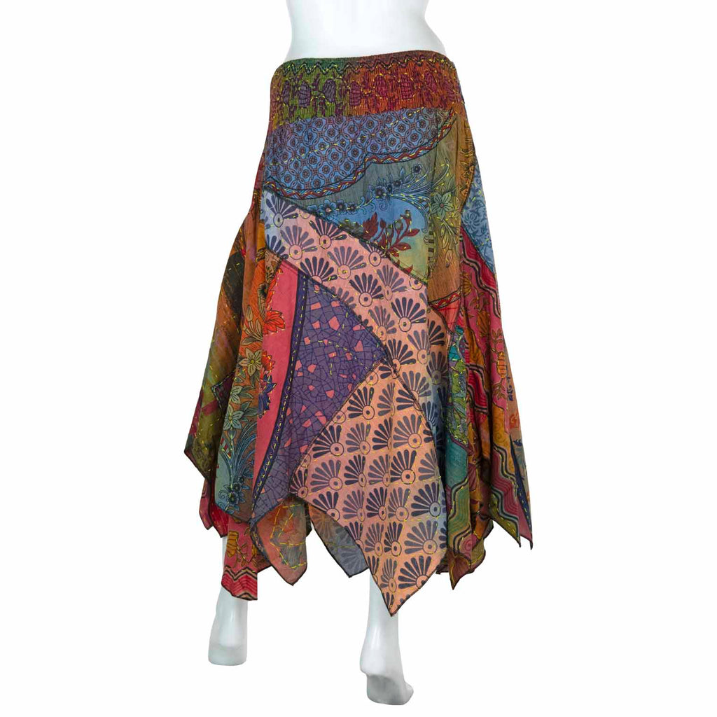 Kantha Hanky Hem Skirt-Siesta Crafts