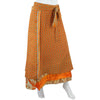 Recycled Sari Reversible Wrap Skirt-Siesta Crafts