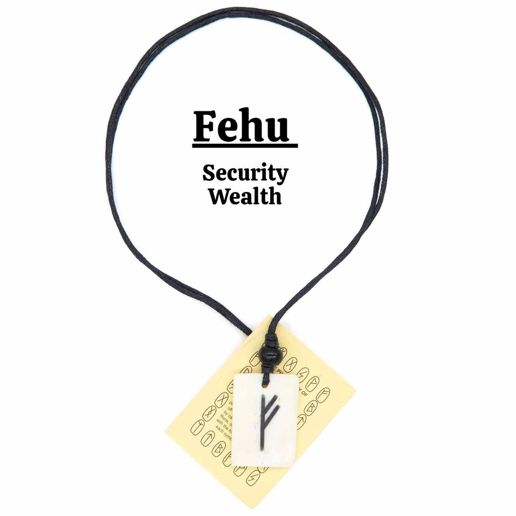 Rune Pendant Necklace-Siesta Crafts