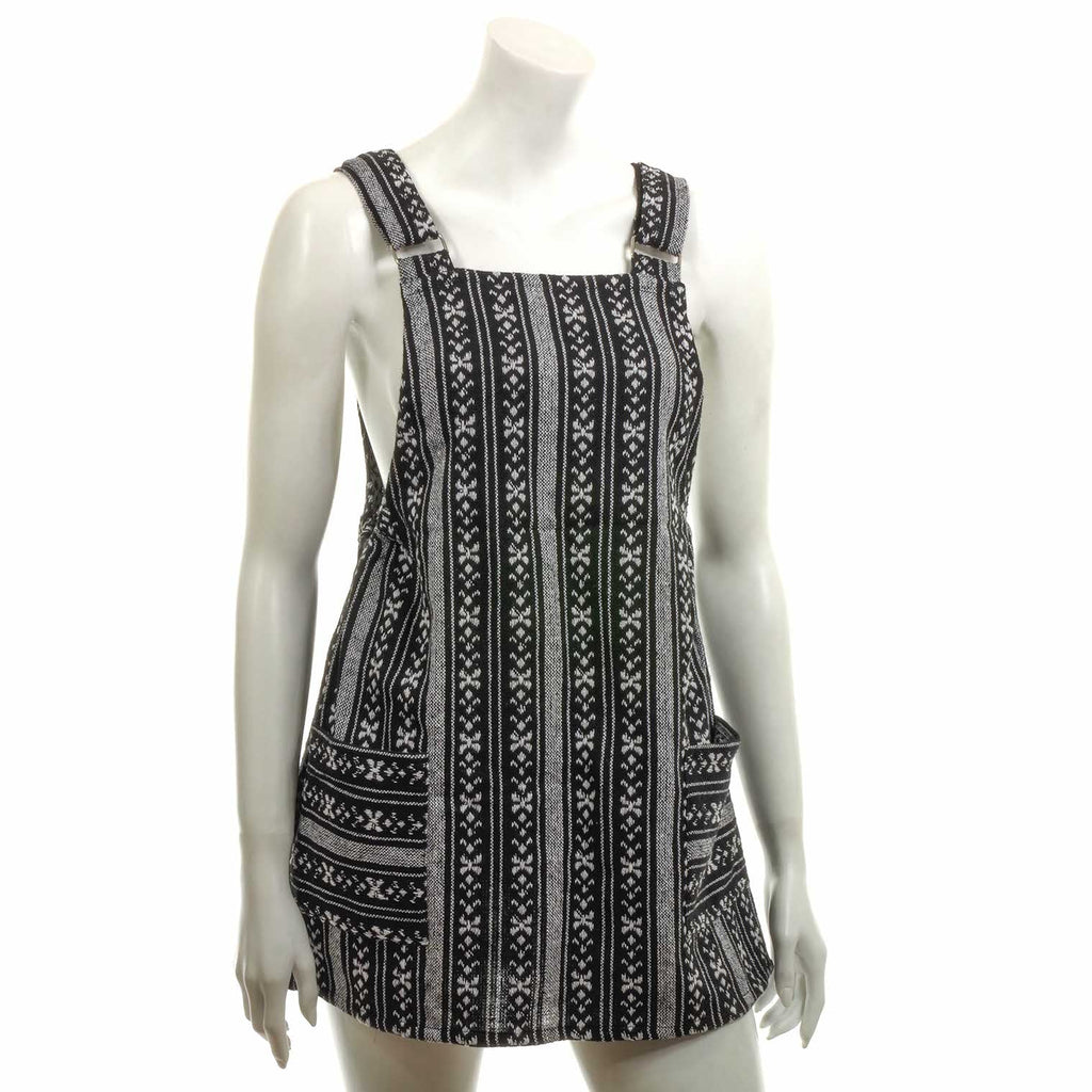 Thai Weave Dungaree Dress-Siesta Crafts