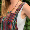 Thai Weave Dungaree Dress-Siesta Crafts