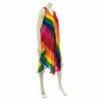 Rainbow Stripes Dress-Siesta Crafts