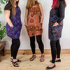 Cotton Pinafore Dress-Siesta Crafts