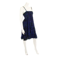 Tie Dye Strappy Dress-Siesta Crafts