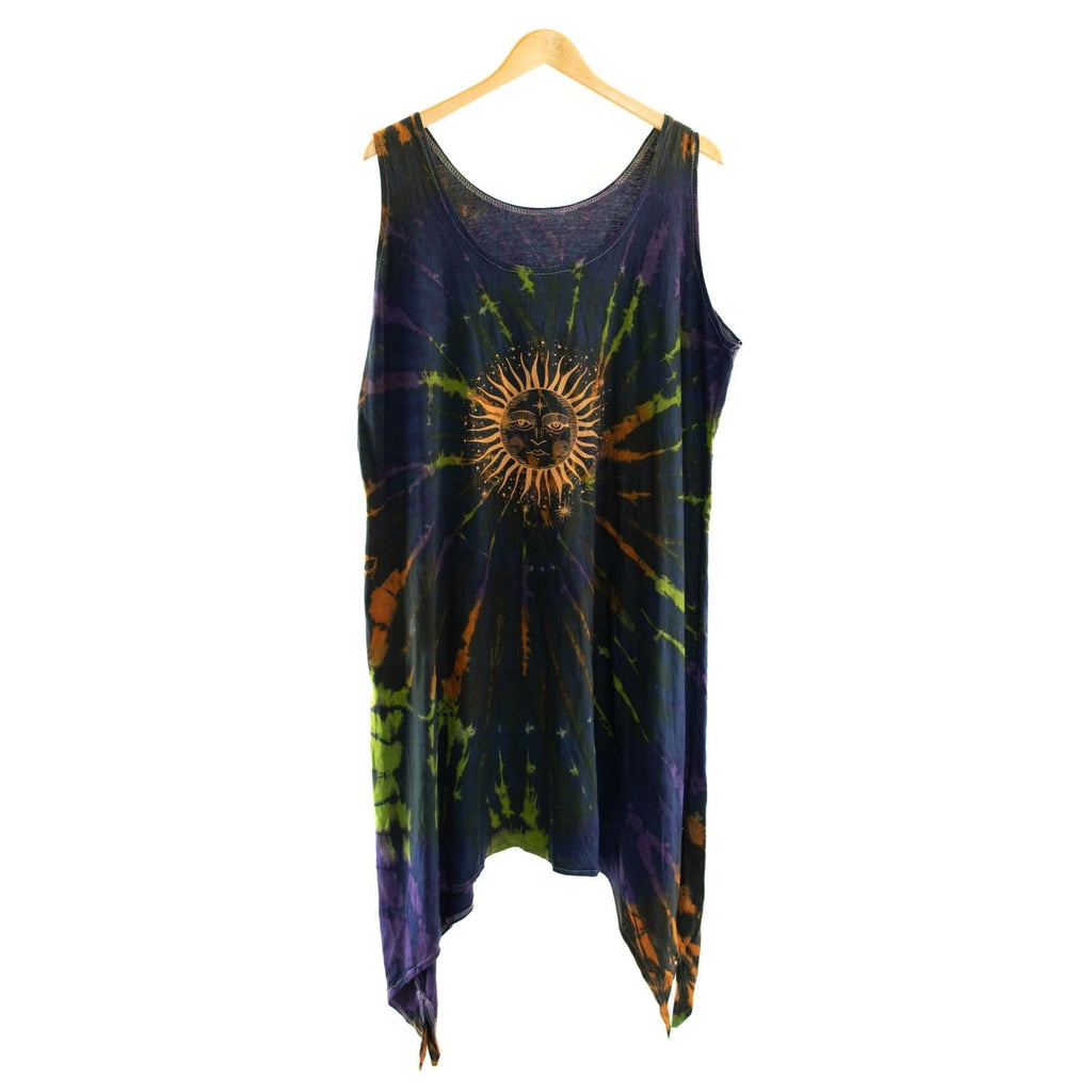 Sun Design T-Shirt Dress-Siesta Crafts