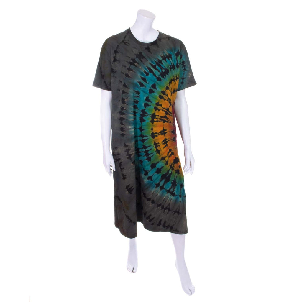 Tie Dye T-Shirt Dress-Dresses-Siesta Crafts