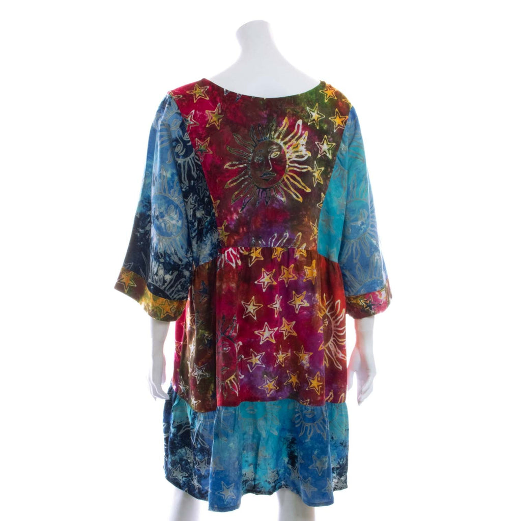 Campur Smock Dress-Dresses-Siesta Crafts