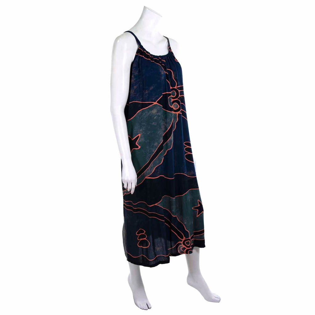 Scoop Back Dress-Siesta Crafts