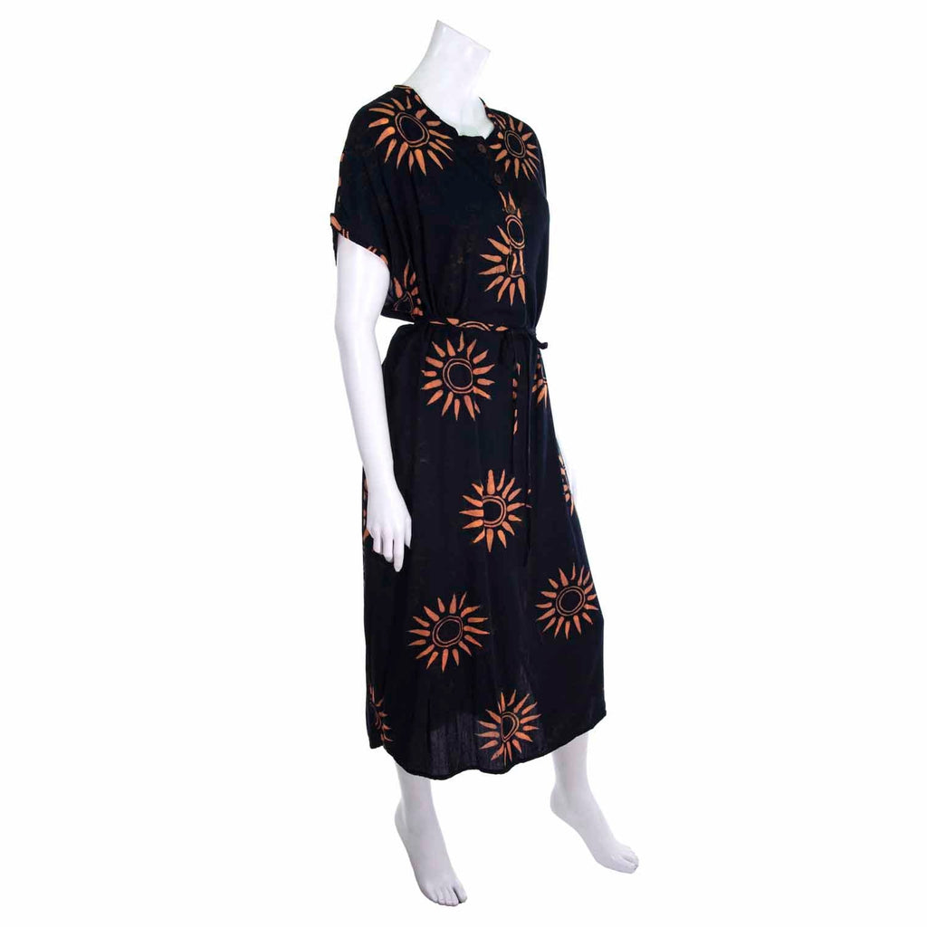 Oval Dress with Belt-Siesta Crafts
