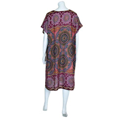 Thai Rose Shift Dress-Siesta Crafts