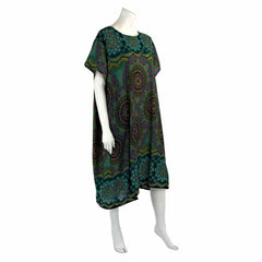 Thai Rose Shift Dress-Siesta Crafts