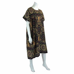Thai Rose Shift Dress-Siesta Crafts