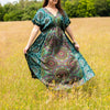 Thai Rose Maxi Dress-Siesta Crafts