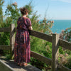 Thai Rose Maxi Dress-Siesta Crafts
