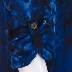 Tonal Tie Dye Shirt Dress-Siesta Crafts