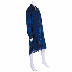 Tonal Tie Dye Shirt Dress-Siesta Crafts