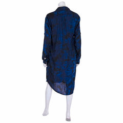 Tonal Tie Dye Shirt Dress-Siesta Crafts