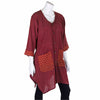 Patterned Pocket Smock Dress-Siesta Crafts
