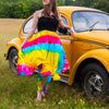 Rainbow Hanky Hem Dress-Siesta Crafts