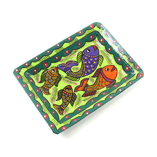 Mithila Large Trinket Tray-Siesta Crafts