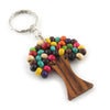Beaded Tree Keyring-Siesta Crafts