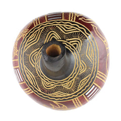 Kenyan Large Engraved Gourd-Siesta Crafts