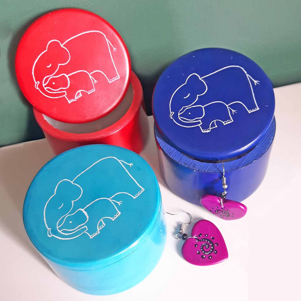 Soapstone Animal Pot-Siesta Crafts