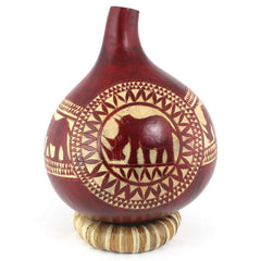 Large Special Animal Carved Gourd-Siesta Crafts
