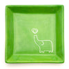 Trunk Up Elephant Soapstone Tray-Siesta Crafts