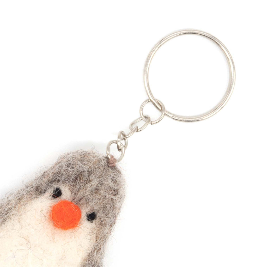 Penguin Felt Keyring-Siesta Crafts