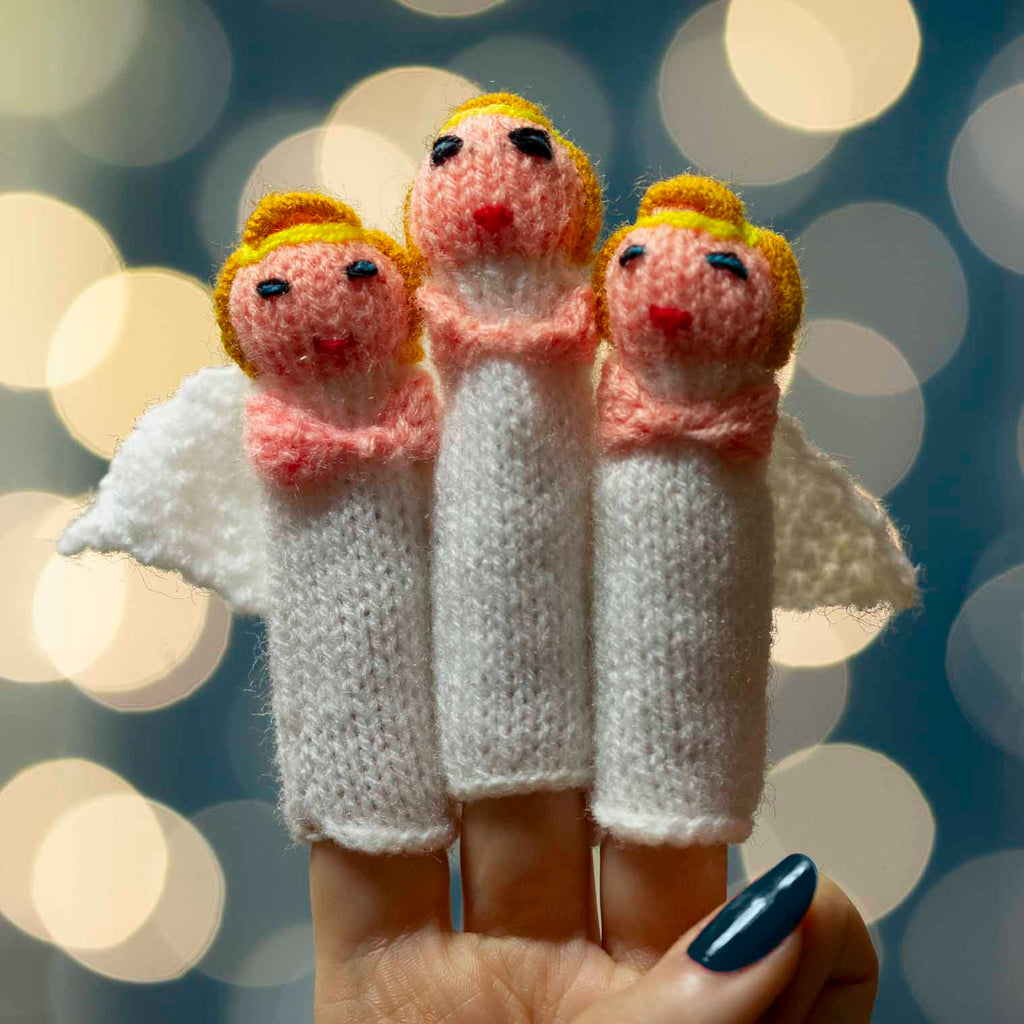 Peruvian Finger Puppet - Angel-Siesta Crafts