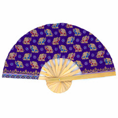 Ten Thai Fans - Elephant-Siesta Crafts