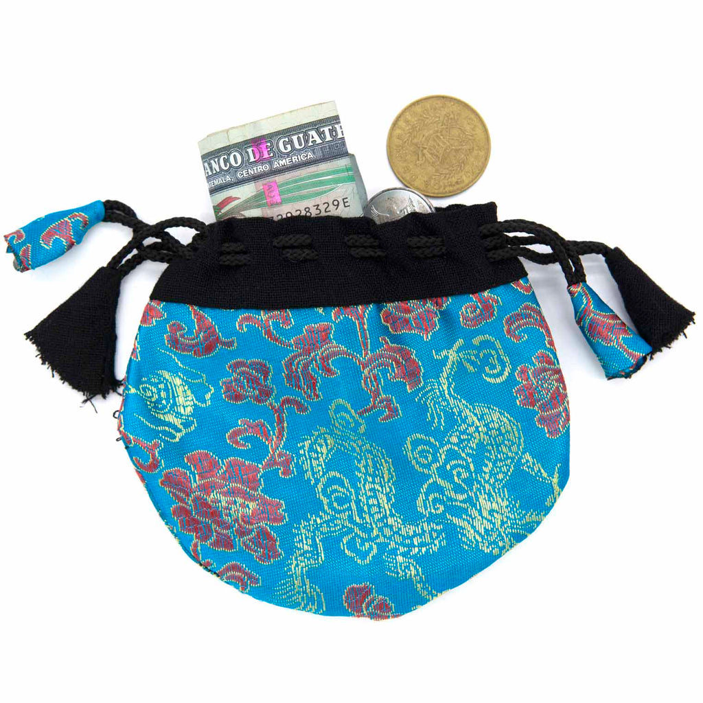 Brocade Drawstring Pouch-Siesta Crafts