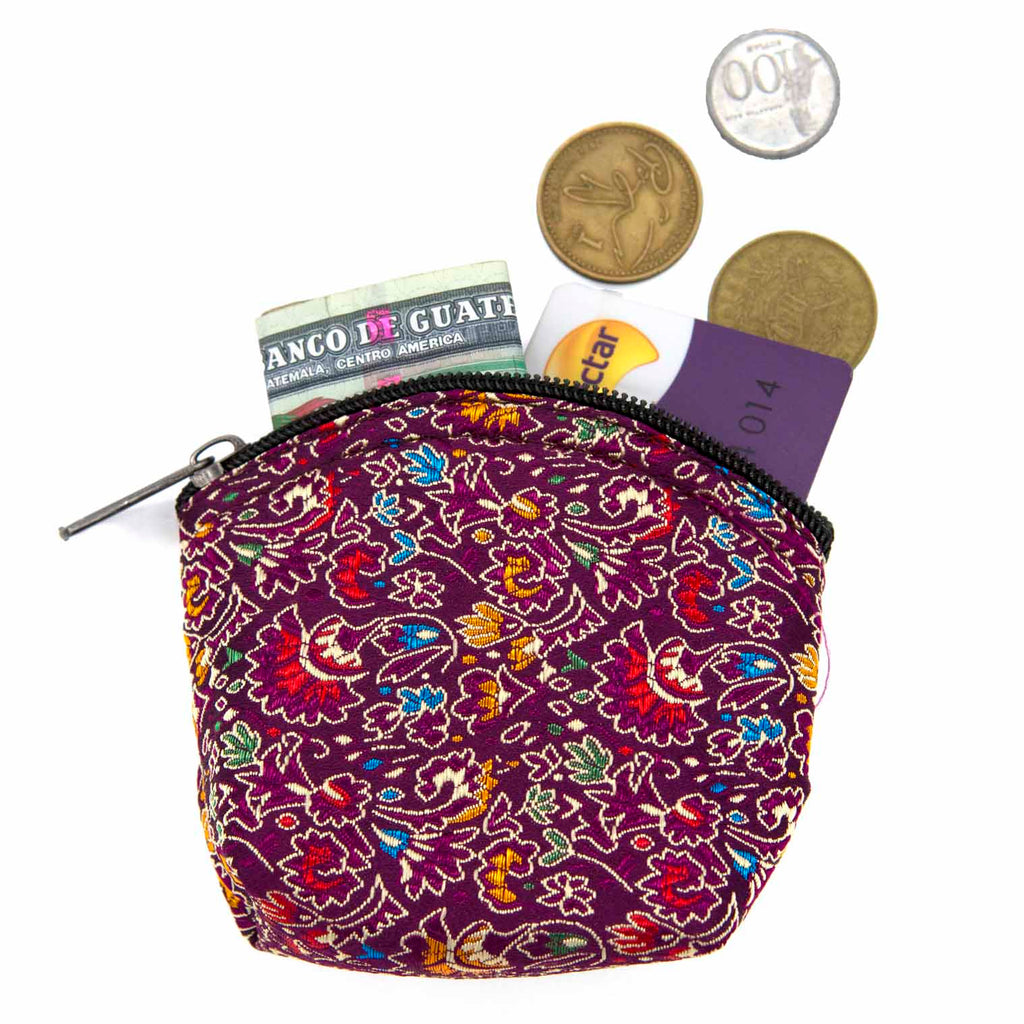 Brocade Purse with Zip-Siesta Crafts