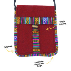 Woollen Passport Bag-Siesta Crafts