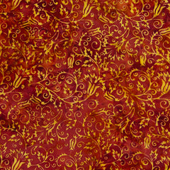 Hanky Hem Smock Top - Autumn Thistle Batik