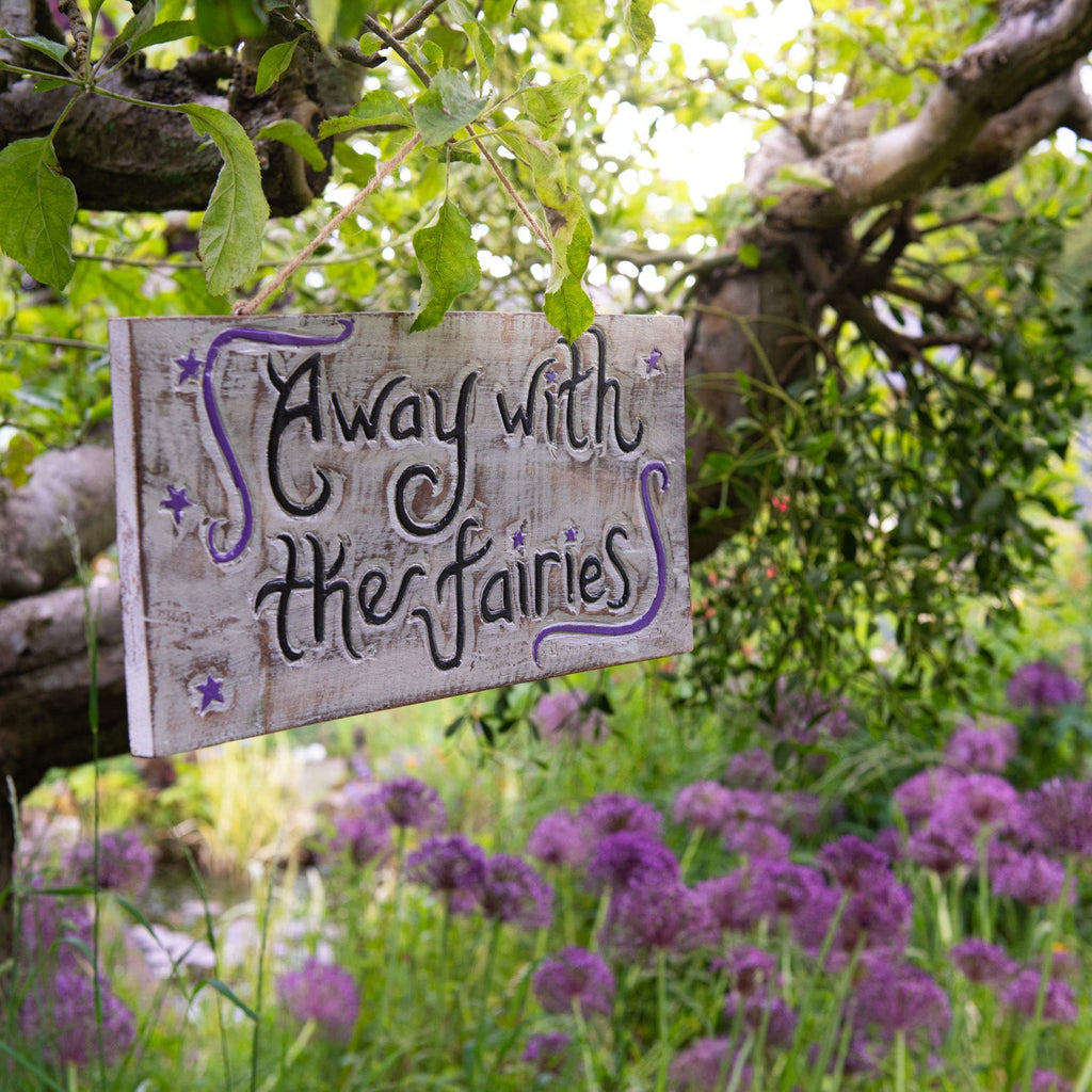 Away with the Fairies Plaque-Siesta Crafts
