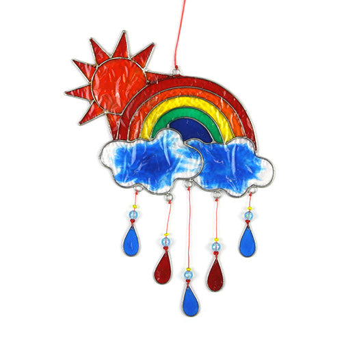 Sun and Rainbow Suncatcher-Siesta Crafts